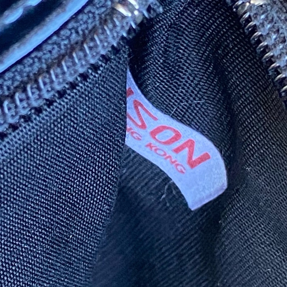 Bundle 3 for 50% off 1970s-80s Ganson Black Patent Leather Bag - Picture 9 of 11